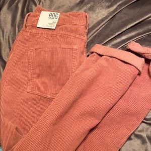 urban outfitters BDG pink corduroy pants